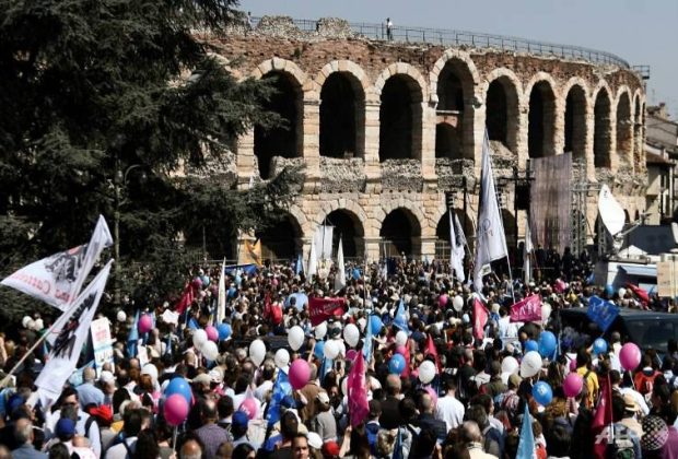L’Italie a récemment été le lieu de réunion du Congrès mondial des familles