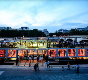 Paris ouvre son premier musée d'art flottant